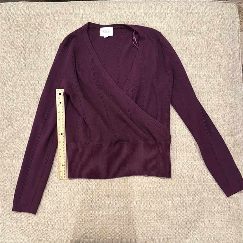 Express Purple Women's Sweater